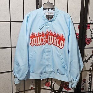 Juice Wrld Fighting Demons Work Jacket 2XL New